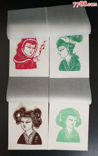 纯手工中国剪纸 红楼梦仕女小像的独特魅力